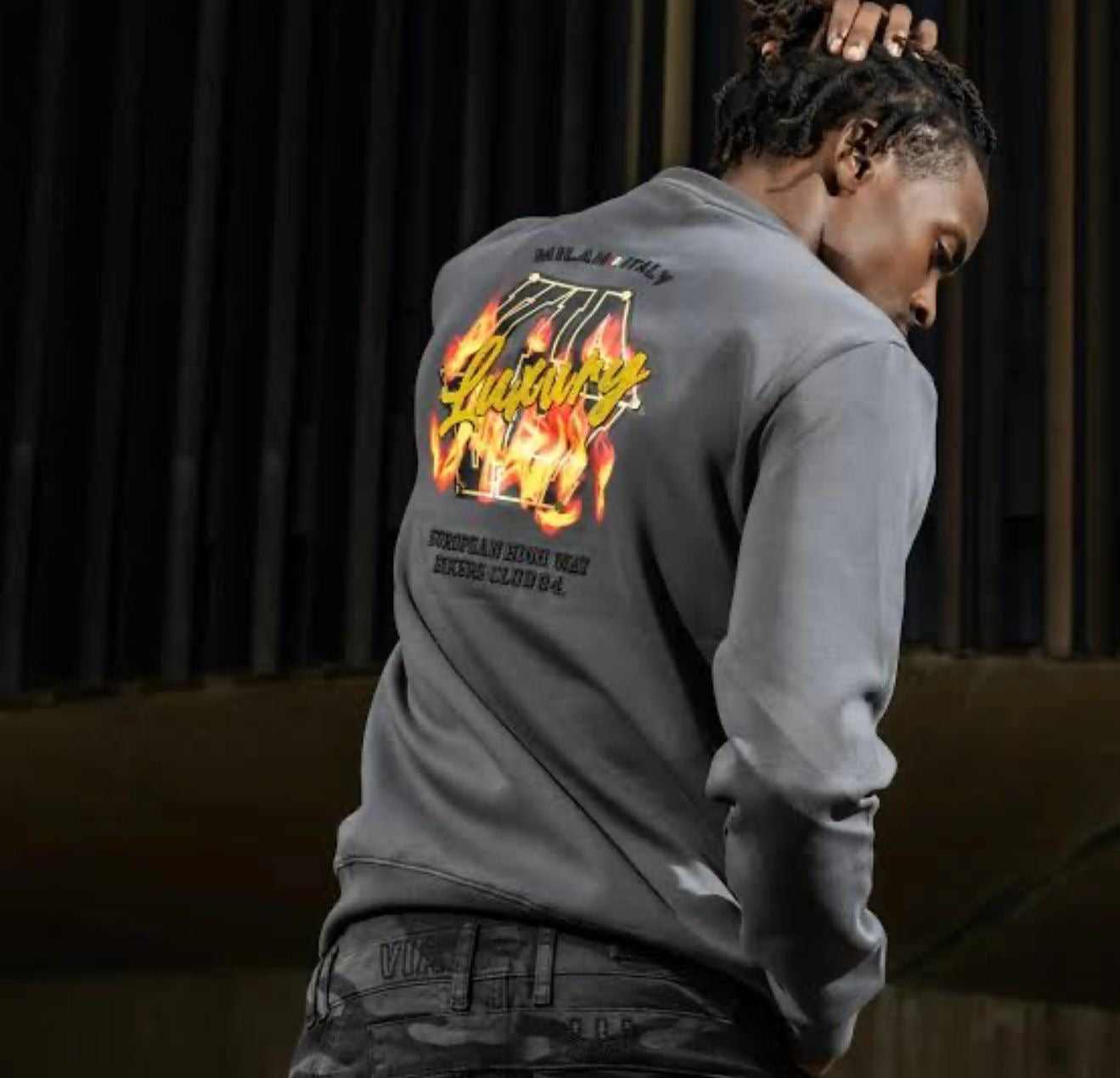 GRAPHIC-PRINTS PUFF CITY