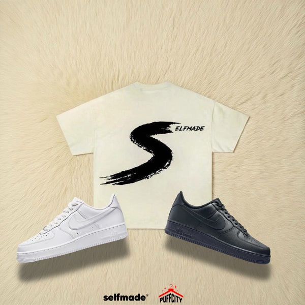 SELF-MADE “Thyself” TEE + 1 NIKE AIRFORCE 1