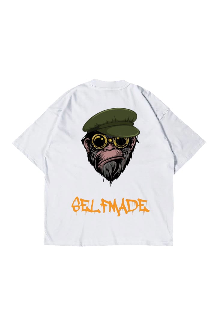 SELF MADE PRINT T SHIRT PUFF CITY