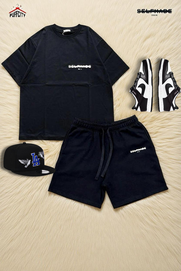 SELFMADE SHORT 2 Piece + 1 NIKE DUNK LOW + FITTED CAP