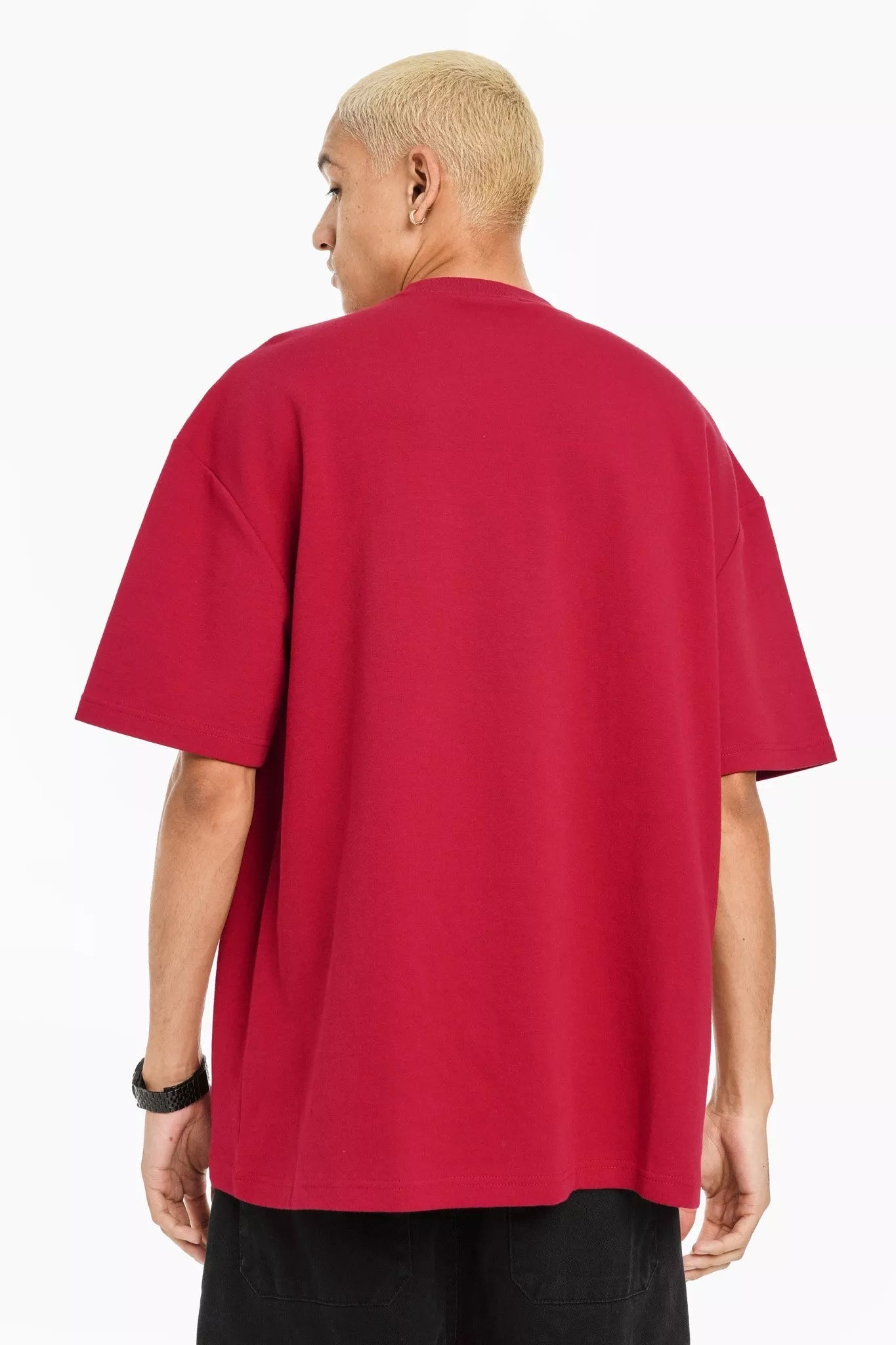 NEW WORLD TEE “red”