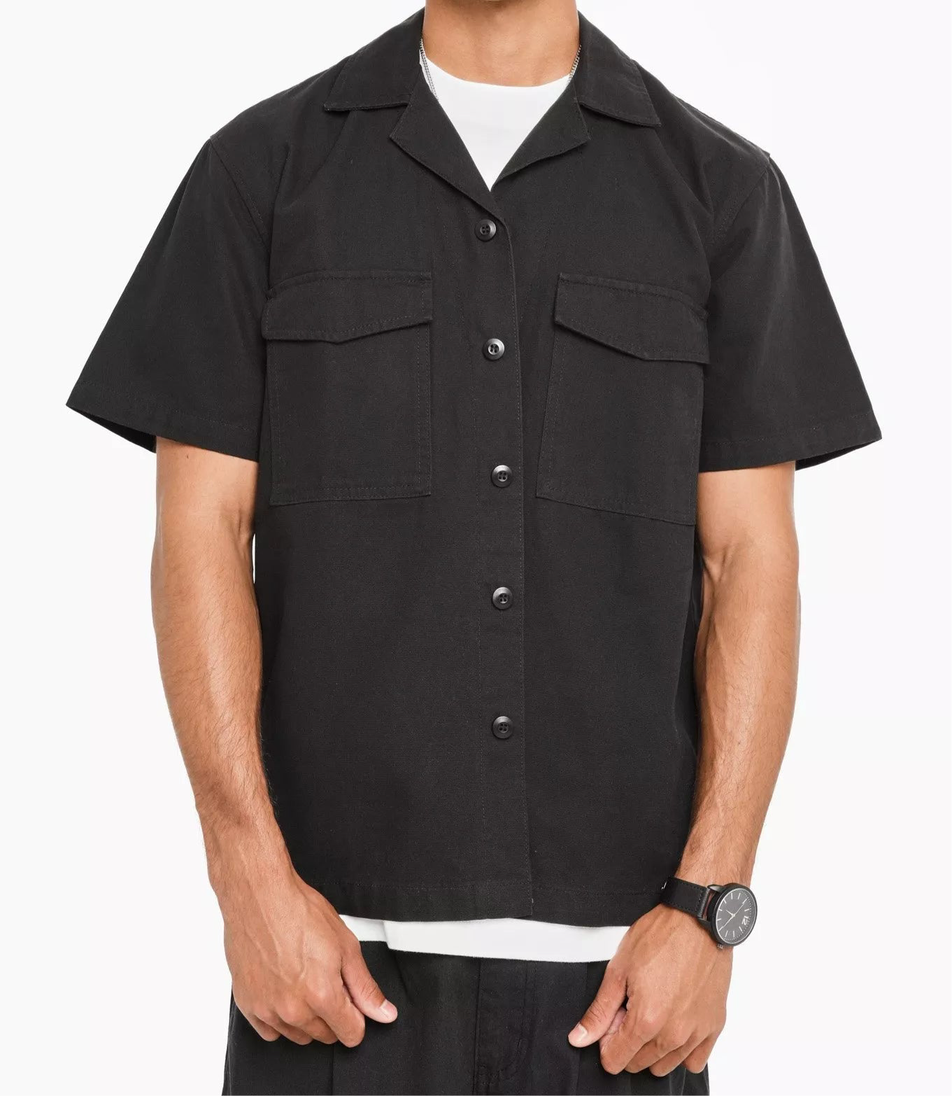 BLACK OPTIMIST SHIRT
