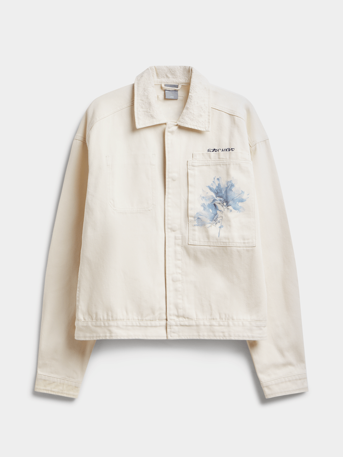 Cotton Ecru Jacket PUFF CITY