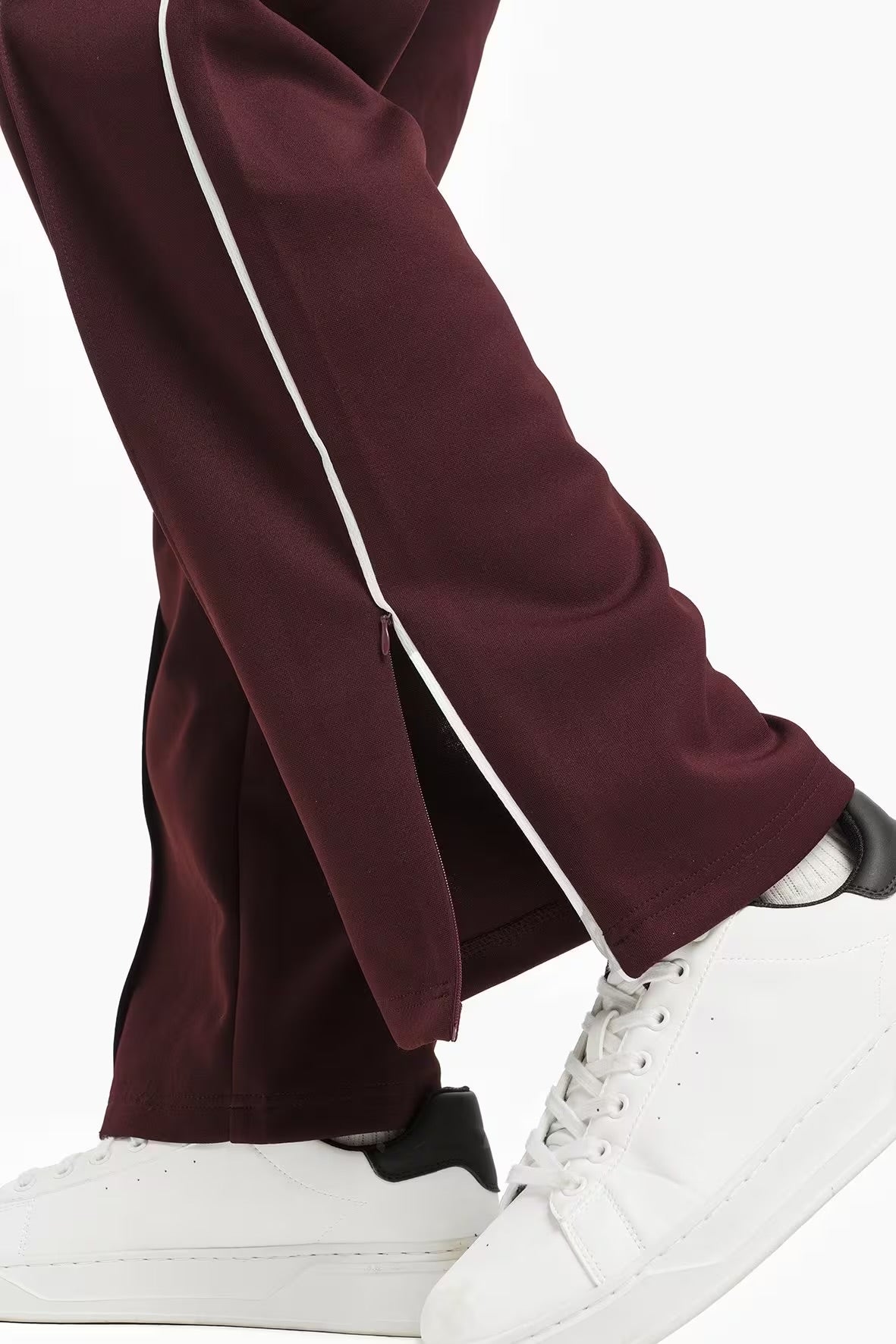 CUT TAILOR PANTS MAROON