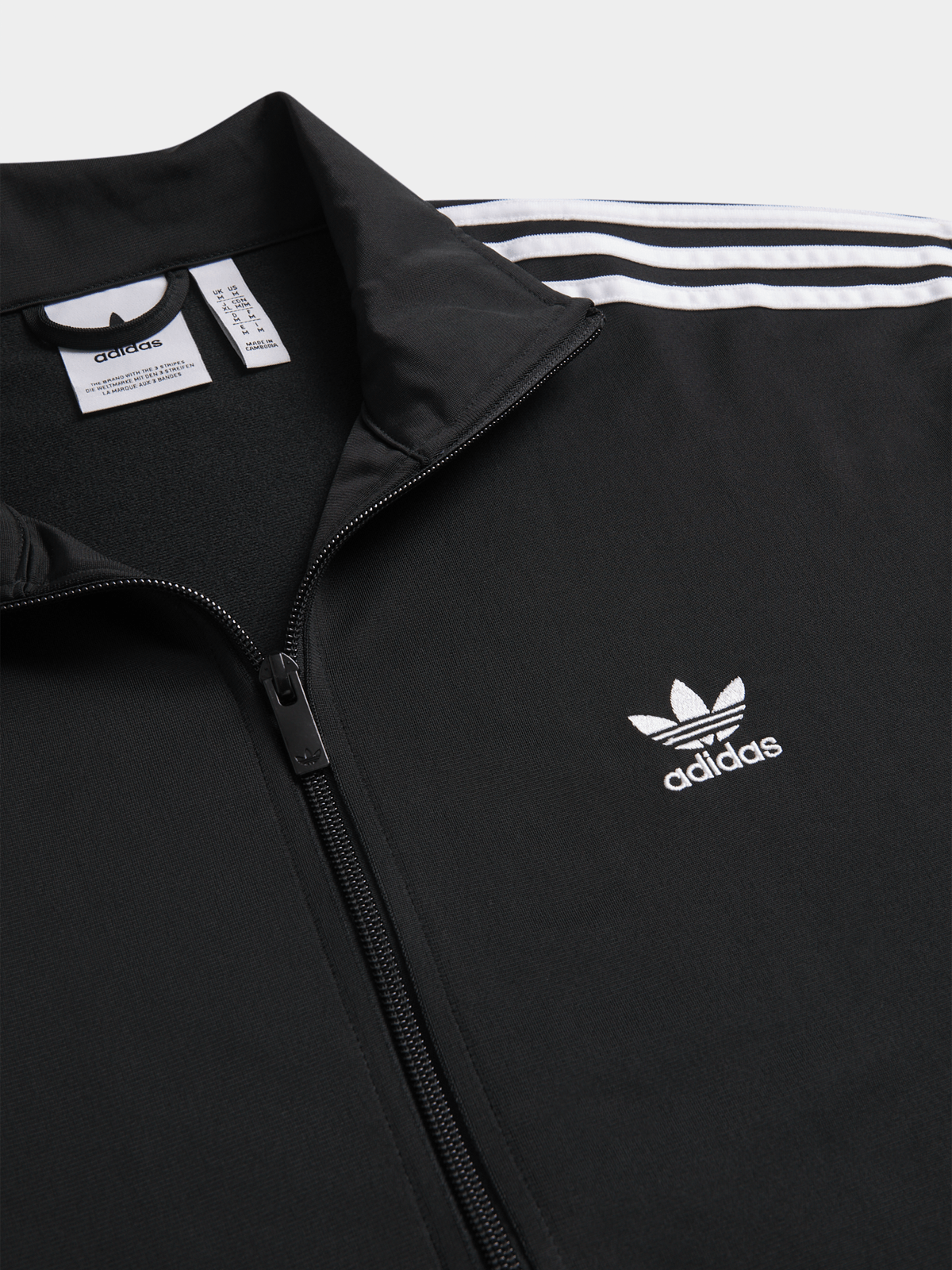 adidas Originals Adicolor Classic Firebird Black/White Track Top PUFF CITY