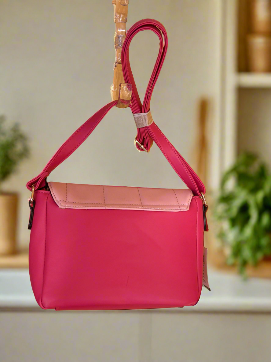 ROSÉ QUILTED CROSSBODY