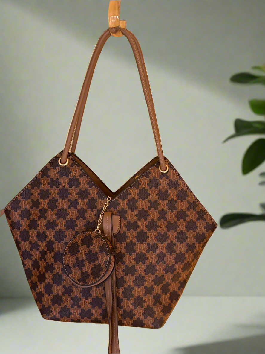 V-MONOGRAM TOTE BAG
