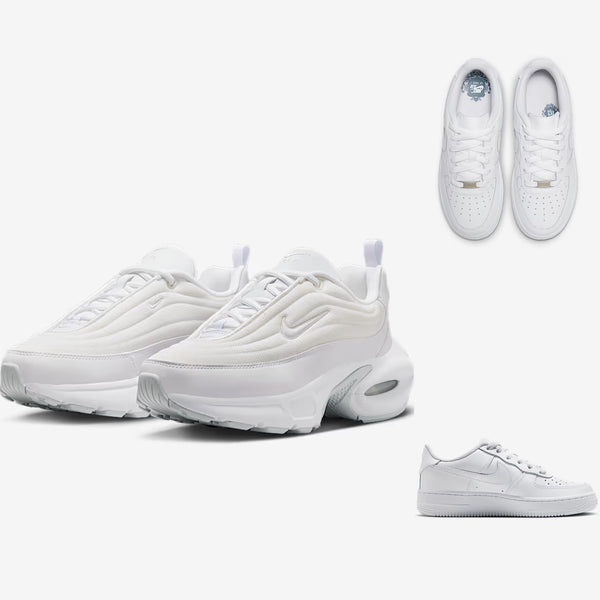 Nike AirMax Portal “White” x Nike AirForce 1 “White”