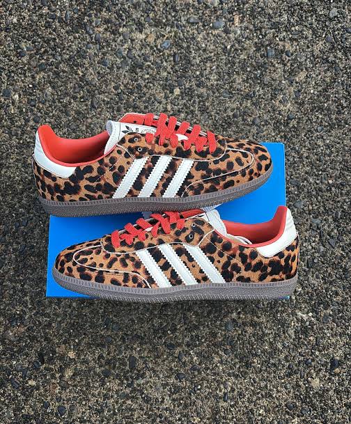 WALES BONNER X ADIDAS SAMBA ‘LEOPARD’