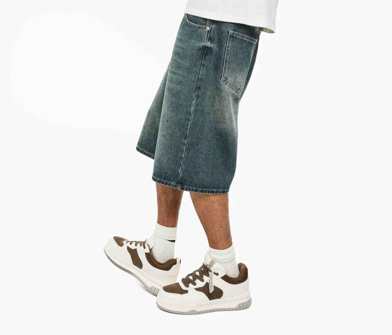 DENIM JORTS