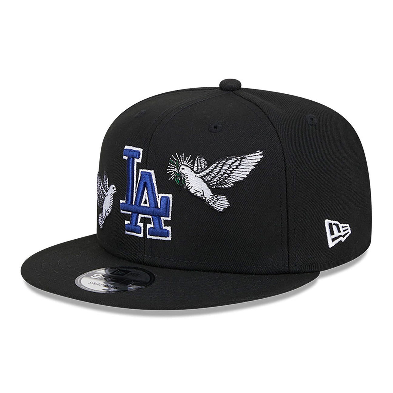 Los Angeles Dodgers 9FIFTY Peace Black Cap PUFF CITY