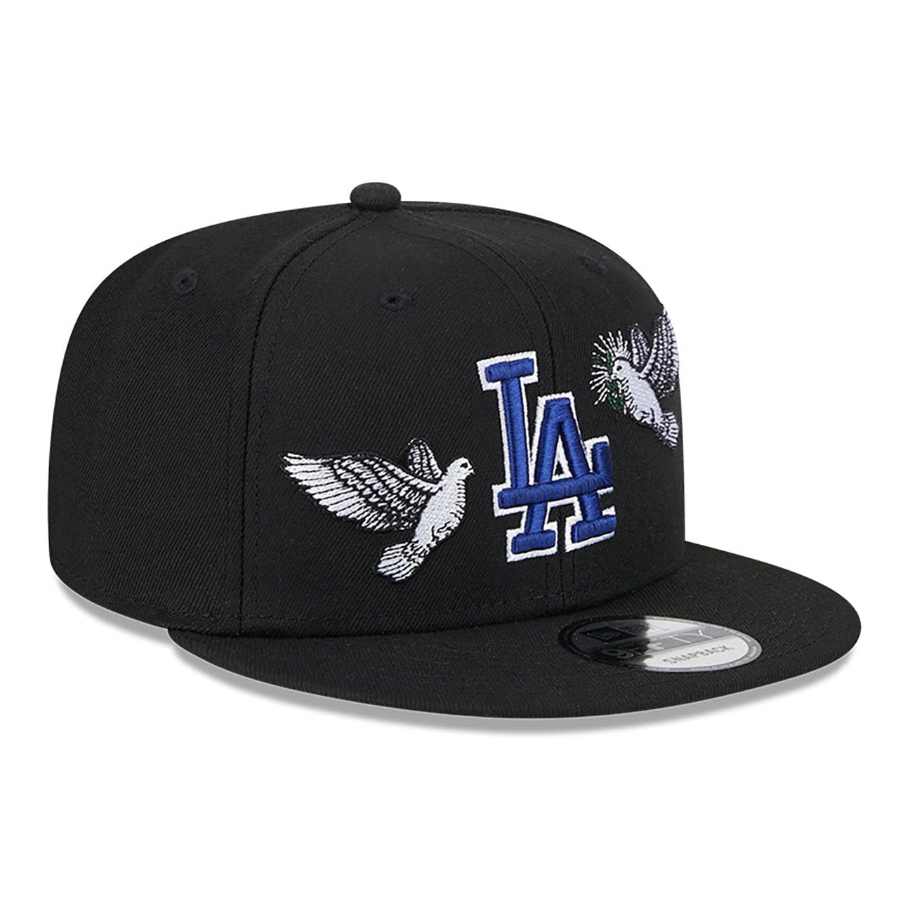 Los Angeles Dodgers 9FIFTY Peace Black Cap PUFF CITY