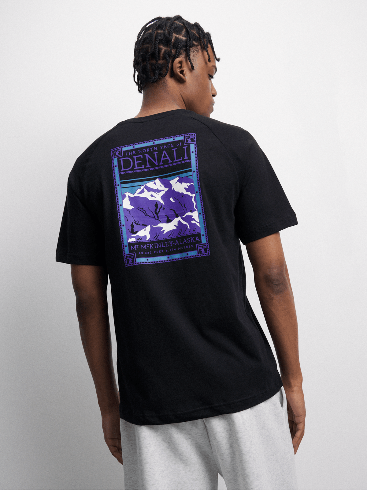 The North Face  North Faces Black T-Shirt PUFF CITY