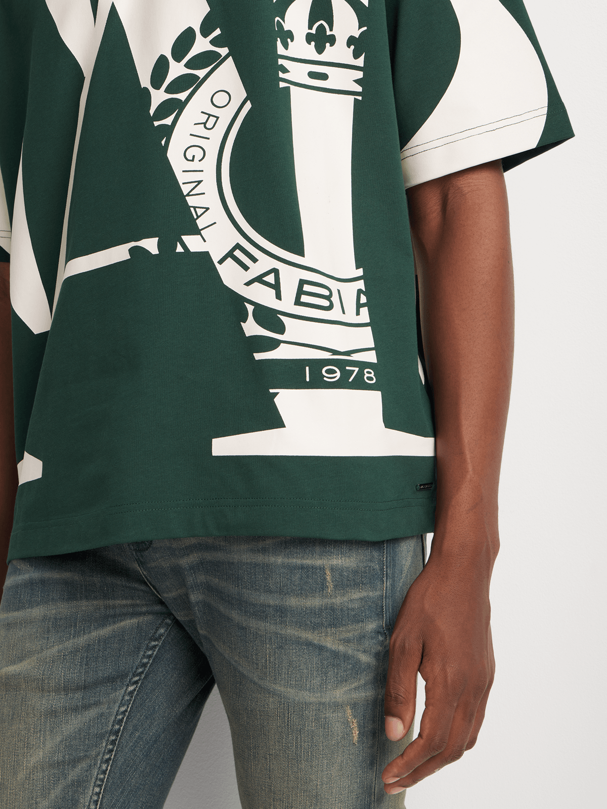 Fabiani Burg Wrap Around Statement T-shirt PUFF CITY