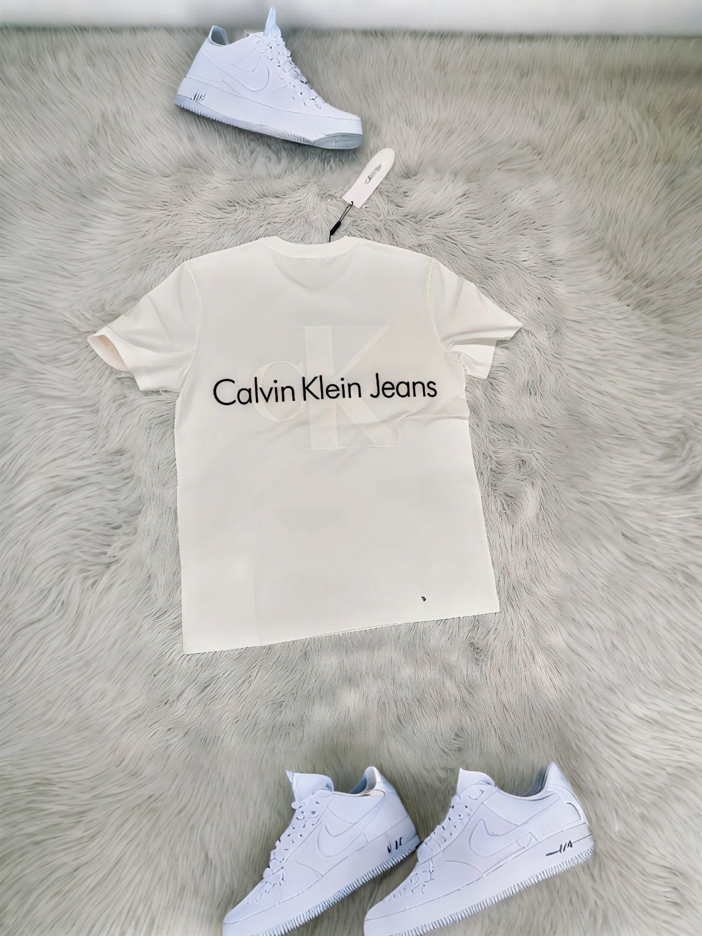 CALVIN KLEIN JEANS Logo print tee