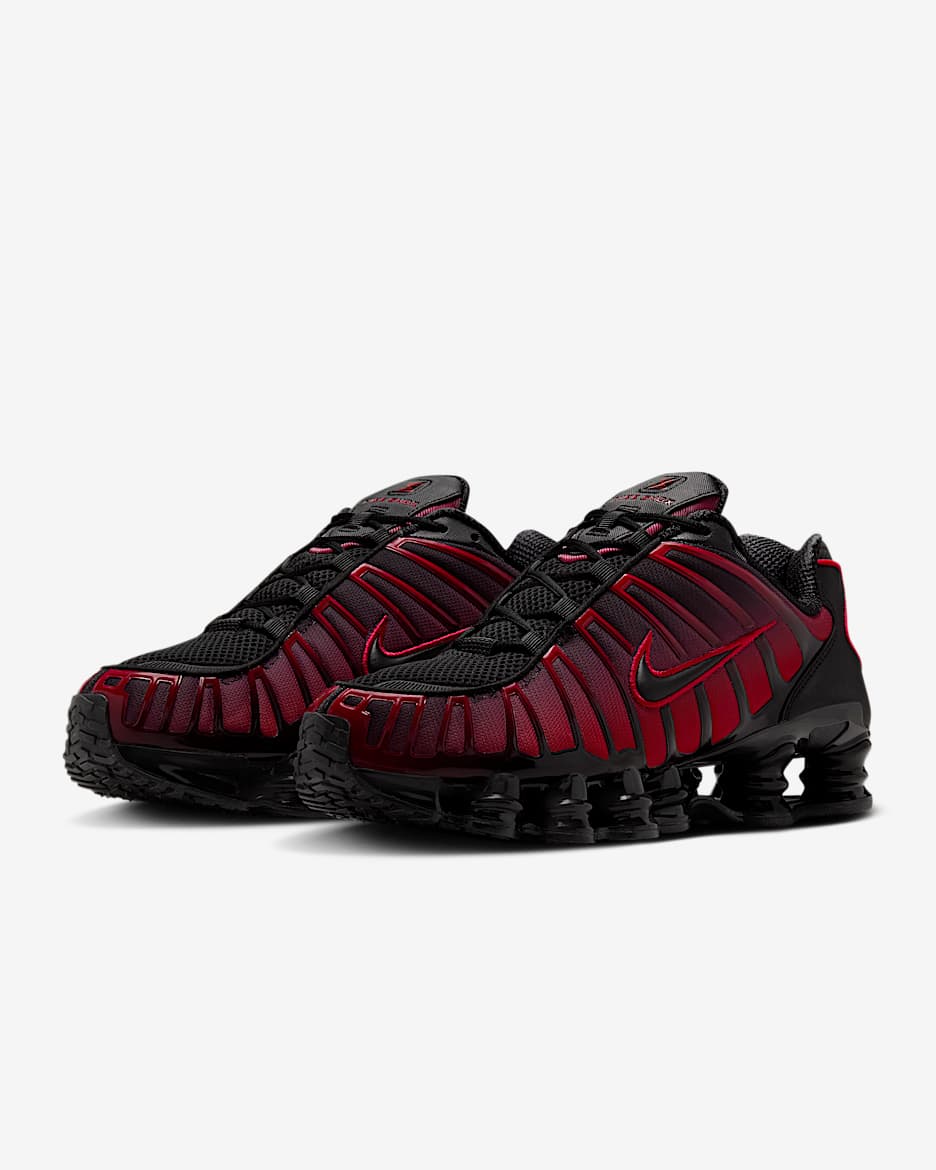 NIKE SHOX TL THERMOREACTIVE RED & BLACK COLOUR CHANGE