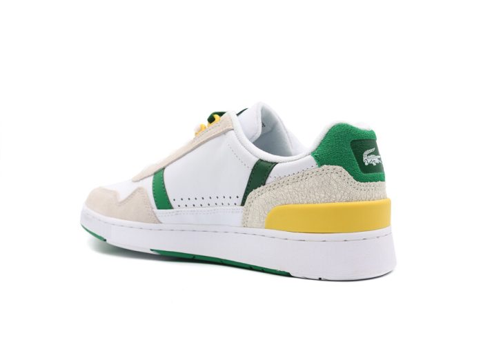 LA COSTE  T-Clip White & Green PUFF CITY