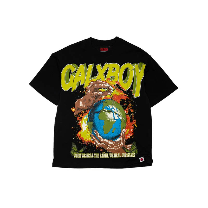 GALXBOY WORLD PEACE 2.0 T-SHIRT PUFF CITY