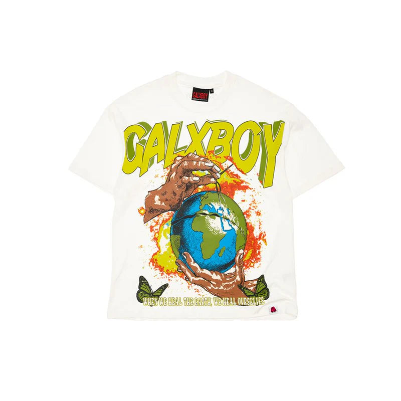 GALXBOY WORLD PEACE 2.0 T-SHIRT PUFF CITY