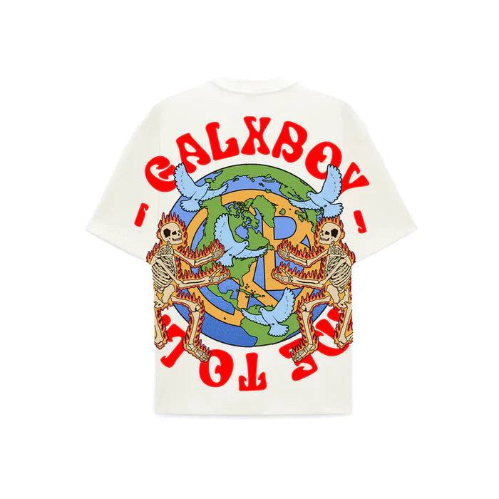 GALXBOY WORLD PEACE T-SHIRT PUFF CITY