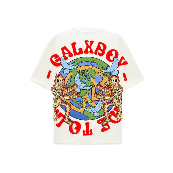 GALXBOY WORLD PEACE T-SHIRT PUFF CITY