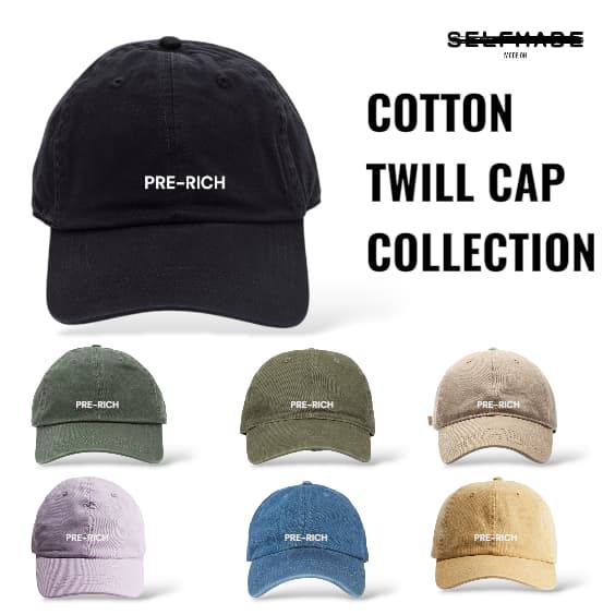 SELFMADE "PRE-RICH" COTTON TWIL CAP